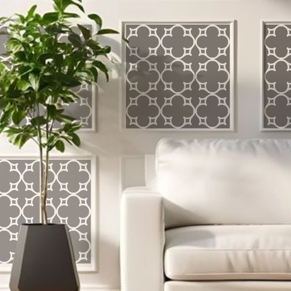 Stencils For Living Room Walls
