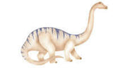 Brontosaurus Dinosaur Wall Stencil