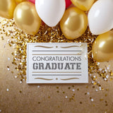 Congratulations Graduate Sign Stencil