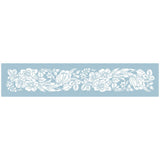 Winterthur Band of Flowers Wall Stencil