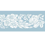 Winterthur Band of Flowers Wall Stencil