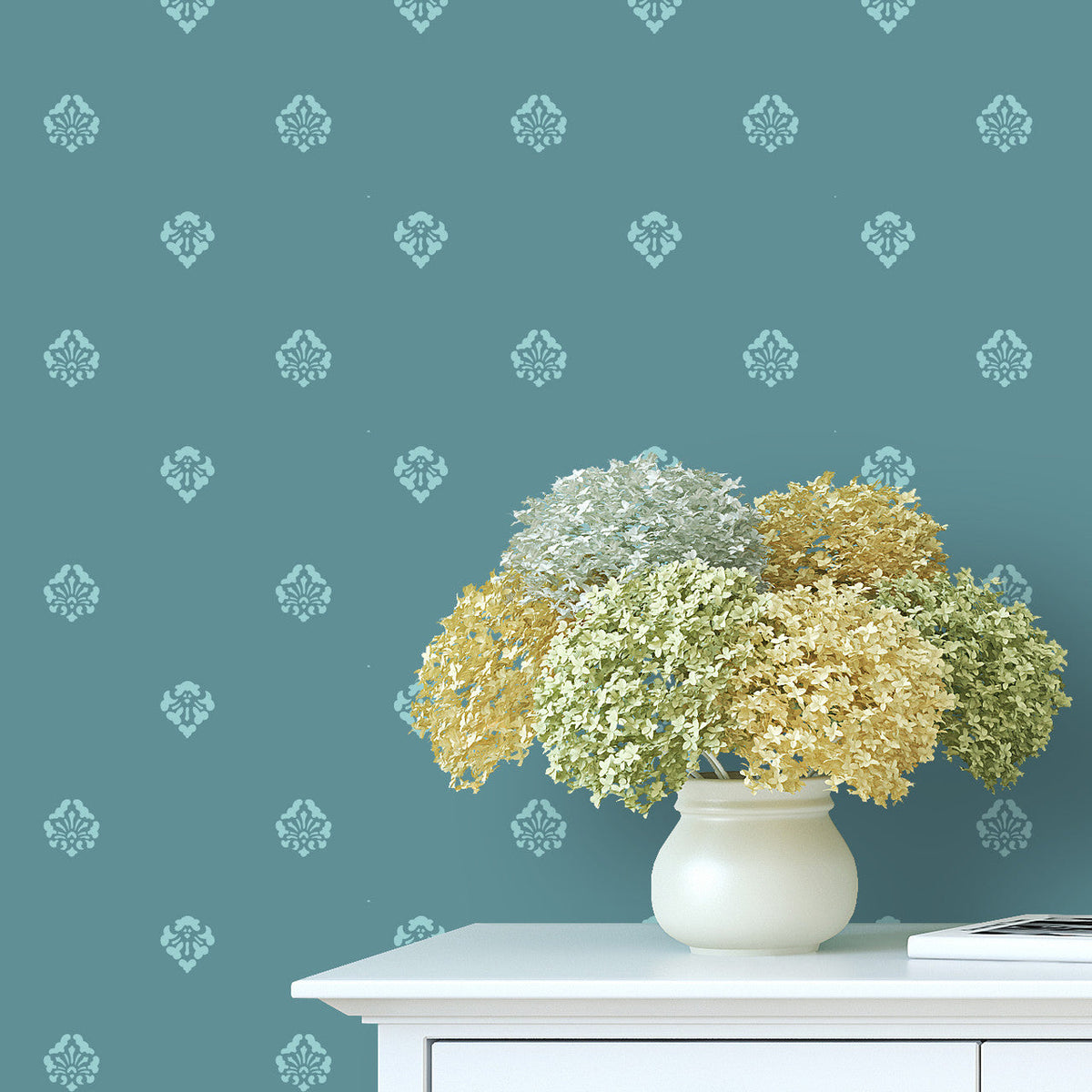 Rich tapestry stencil best sale