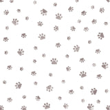 Dog Paw Pattern Wallpaper Wall Stencil