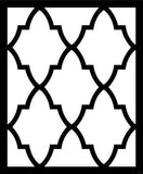 Moroccan Allover Wall Stencil