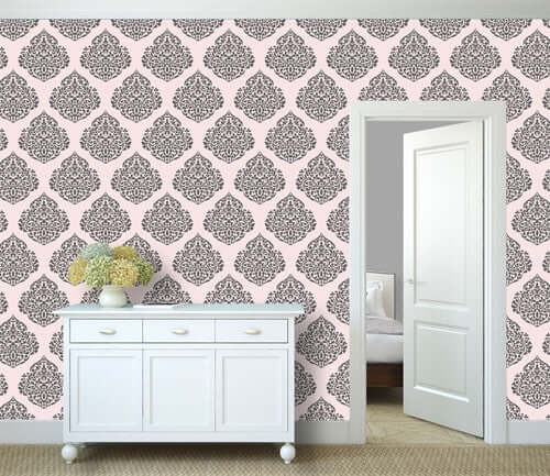 Moroccan Damask Accent Stencil | Designer Stencils