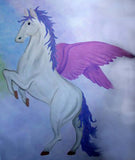 Pegasus Unicorn Wall Stencil