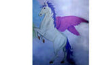 Pegasus Unicorn Wall Stencil