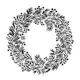 Holiday Wreath (10 mil plastic) SKU #FS122