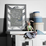 Love you to the Moon and Back Wall Stencil