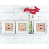 Hearts & Arrows Wall Stencil