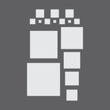 Squares Wall Stencil