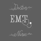 Doctors, Nurses and EMT's Sign Stencil