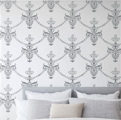 Allover Wallpaper Stencil Patterns