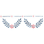 Colonial Swag Wall Stencil Border