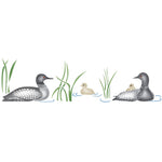 Loons Wall Stencil