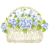 Hydrangea Basket Wall Stencils