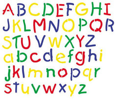 Juvenile Alphabet Wall Stencil