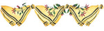 Handkerchief Border Wall Stencil
