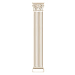 Column with Capital Wall Stencil