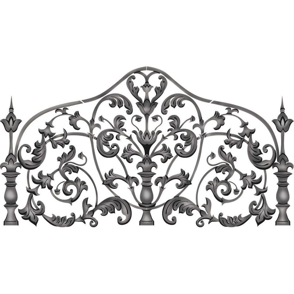 Iron Design Headboard Stencil Design Collection iron-design-headboard-stencil-design-collection