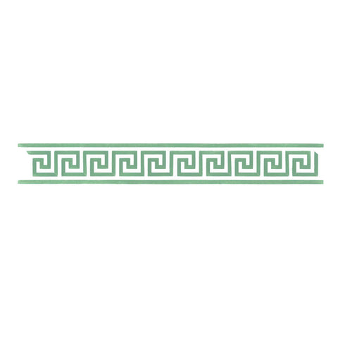Narrow Greek Key Wall Stencil