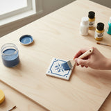 Snowflake Tile Craft Stencil