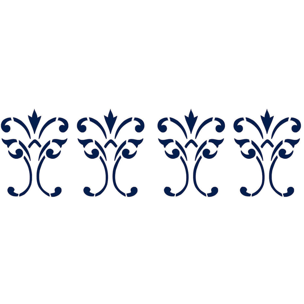 Filigree Corner and Border Stencil | Designer Stencils Filigree Corner and Border Stencil | Designer Stencils