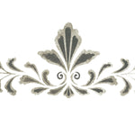 Floral Scroll Wall Stencil