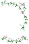Tulip  Design for Furniture Wall Stencil