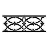 Fancy Wrought Iron Wall Stencil