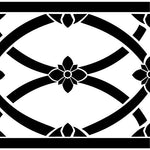 Fancy Wrought Iron Wall Stencil