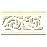 Small Trellis Molding Wall Stencil