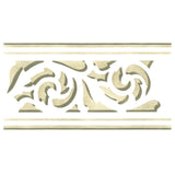 Small Trellis Molding Wall Stencil