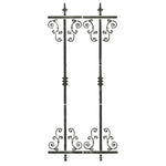 Iron Fencing Wall Stencil