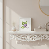 Small Lilac Flower Wall Stencil