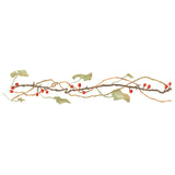 Autumn Berry Vine Wall Stencil
