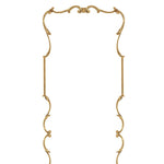 Large Baroque Design Wall Stencil
