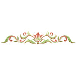 Tuscan Wall Stencil Motif