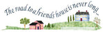 Road to a Friends House Wall Stencil
