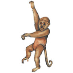 Hanging Monkey Wall Stencil