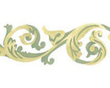 Small Victorian Scroll Wall Stencil