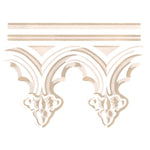 Gothic Molding Wall Stencil