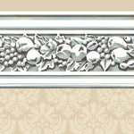 Carved Fruit Molding Wall Stencil