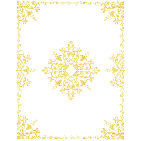 Turn of the Century Wall or Floor 4 Piece Stencil Set by Designer Stencils