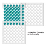 Quatrefoil Wall Stencils