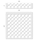 Quatrefoil Wall Stencils