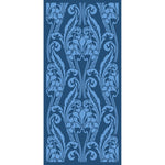 Nouveau Florentine Stripe Wall Stencil