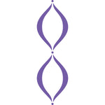Lavender Scallop Wall Stencil