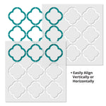 Quatrefoil Wall Stencils