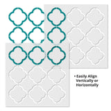 Quatrefoil Wall Stencils